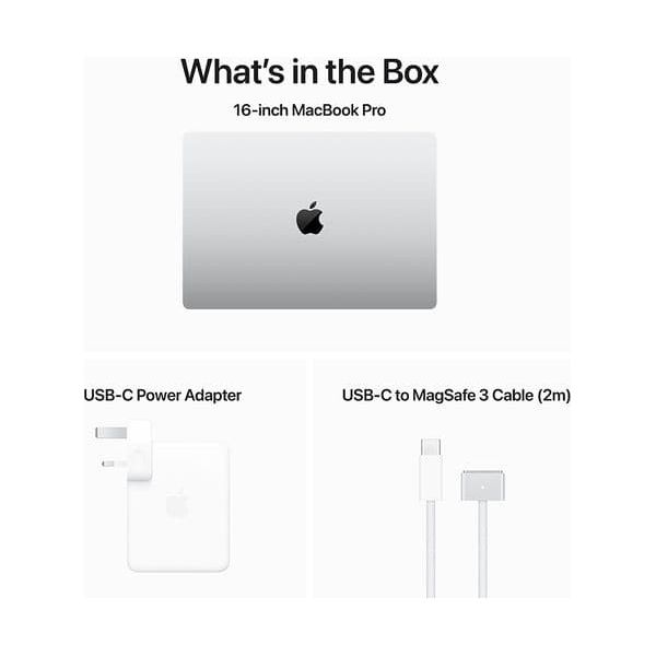 Buy Apple,Apple MacBook Pro 16" M3 Pro 12-Core CPU 512GB SSD Silver Laptop MRW43B/A - Gadcet | UK | London | Scotland | Wales| Near Me | Cheap | Pay In 3 | Laptops